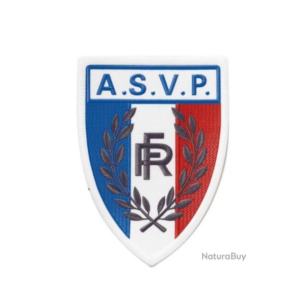 Ecusson plastique ASVP pour parka