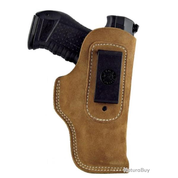 Holster ceinture inside Ambidextre cuir sans patte pour GLOCK 26
