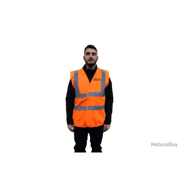 Gilet "S�curit�" orange EN 471 3 XL