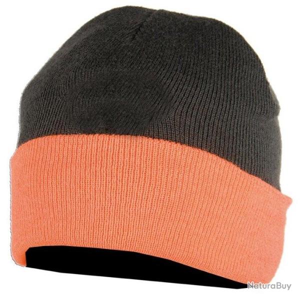 Bonnet r�versible enfant kaki / orange SOMLYS