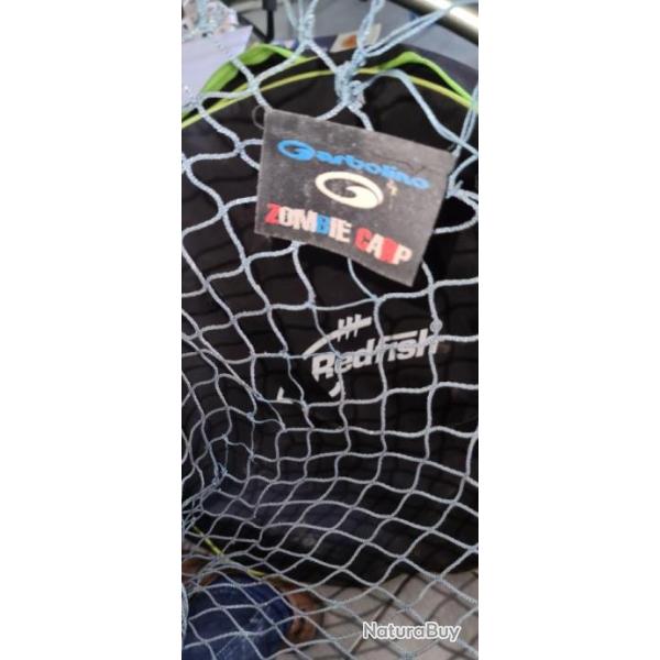 Sac redfish +epuisette zombie carp