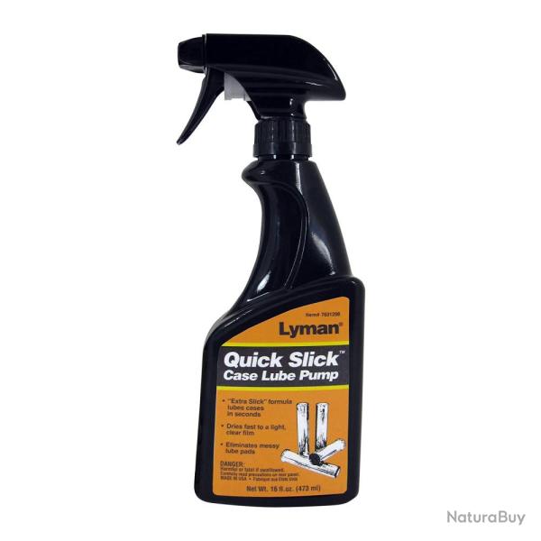 Lubrifiant en spray pour douilles - Lyman Quick Slick Case Lube