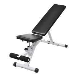 Banc d'entra&icirc;nement multifonctionnel 133 x 41 x 47,5 cm fitness musculation 02_0000037
