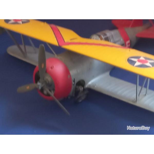ancienne miniature  maquette brewster  buffalo F2A -2