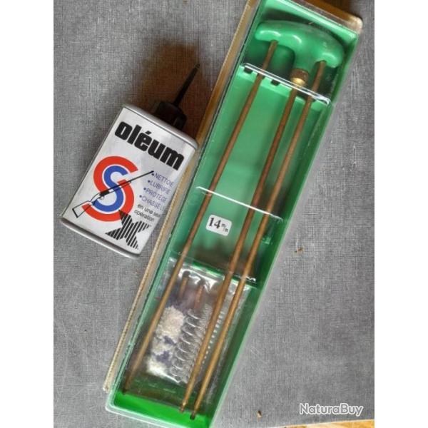 Nettoyage 14 mm plus huile.