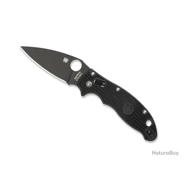 BEL524 COUTEAU SPYDERCO "MANIX 2" LAME ACIER REVETEMENT DLC MECANISME BALL BEARING LOCK NEUF