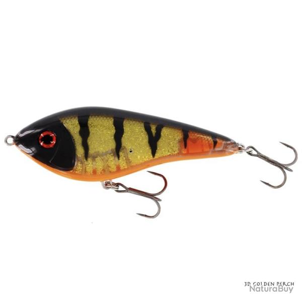 Poisson Nageur Westin Swim Low Floating 100mm 3D Golden Perch