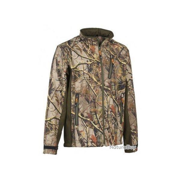 Veste softshell GhostCamo Forest EVO PERCUSSION-4XL