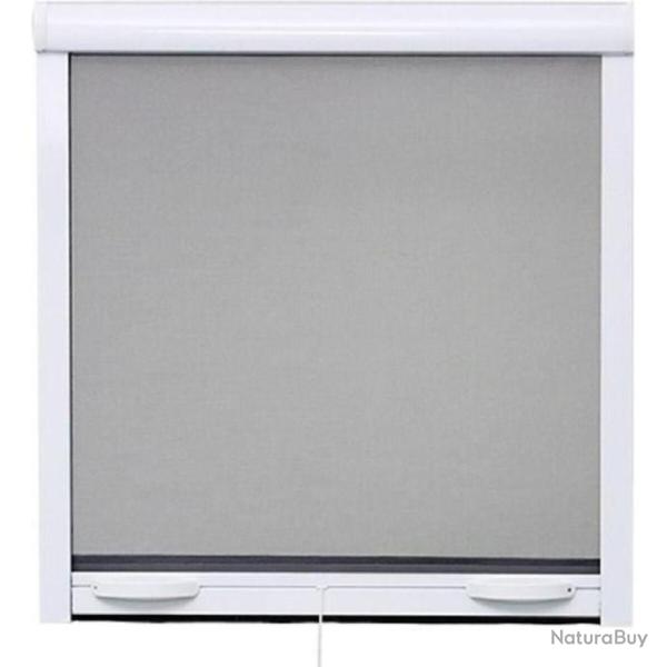 Moustiquaire Fen�tre Store Enroulable Moustiquaire L125 H145 Recoupable R�glable