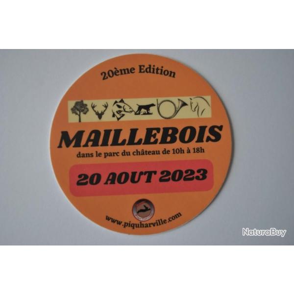 autocollant chasse fete de la chasse n10