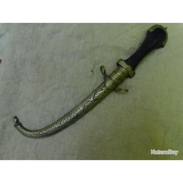 COUTEAU TRADITIONNEL KOUMYA DU MAROC, ART ETHNIQUE DU MAGHREB