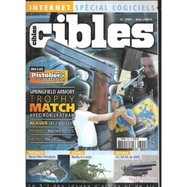 cibles 399 iwa 2003, gc 54 da, stf 685, mauser c 96 mod.1912, dsa un fal amricain part 2,