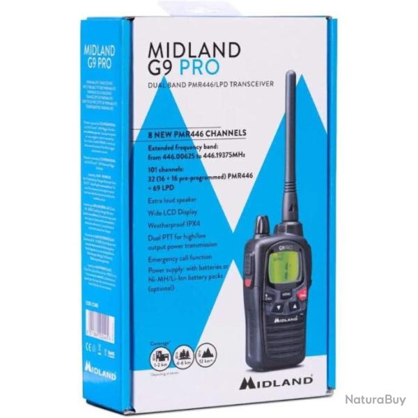 OP Grand gibier ! - Talkie-walkie Midland G9 PRO