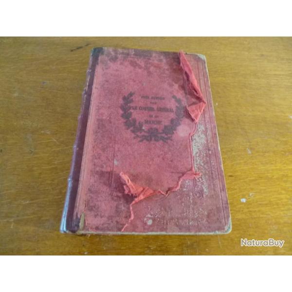 LIVRE TOUS SOLDAT / PRIX OFFERT PAR LE CONSEIL GENERAL DE LA MARNE REMIS LE 18 AOUT 1895