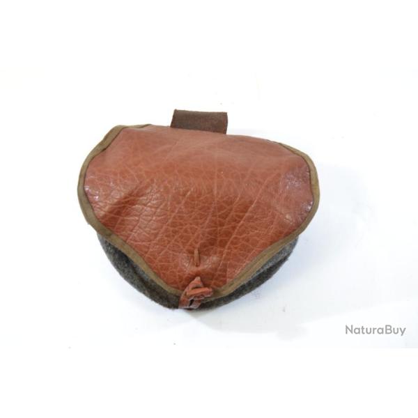 Petite musette sacoche de style m�di�val, accessoire costume d�coration reconstitution. Moyen Age