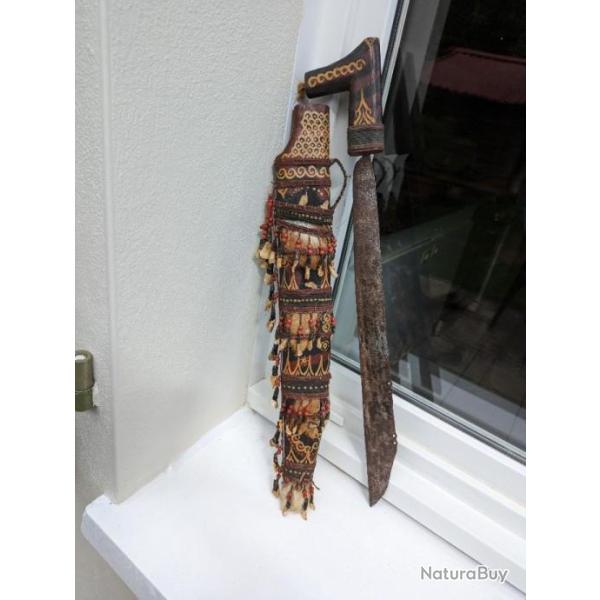 sabre machette MANDEAU DAYAK BORNEO