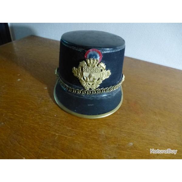 SHAKO MODELE 31 GARDE REPUBLICAIN SANS JUGULAIRE