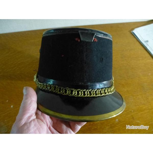 SHAKO MODELE 31 GARDE REPUBLICAIN MANQUE L INSIGNE