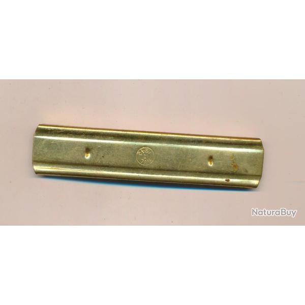 UN CLIP LAME CHARGEUR  pour 5 cartouches 55 BOYS  ANTI CHAR G.B. ww2 etat neuf 1942
