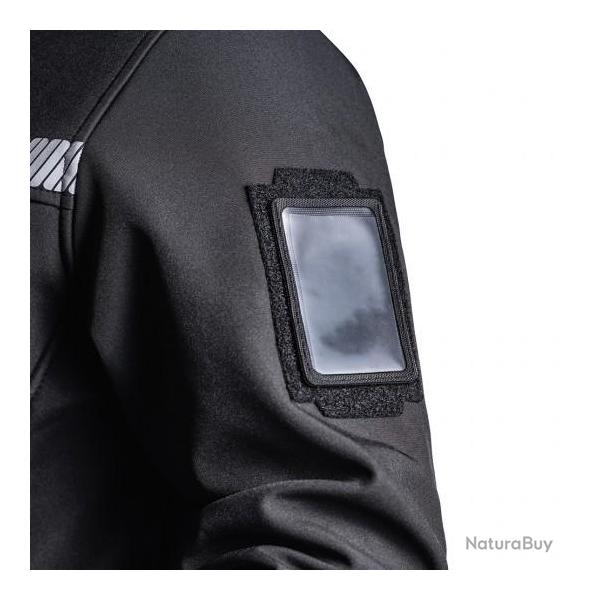 Porte-carte professionnelle velcro