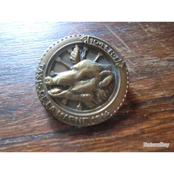 insigne 104 eme  regiment  infanterie  taxi de la marne 1914