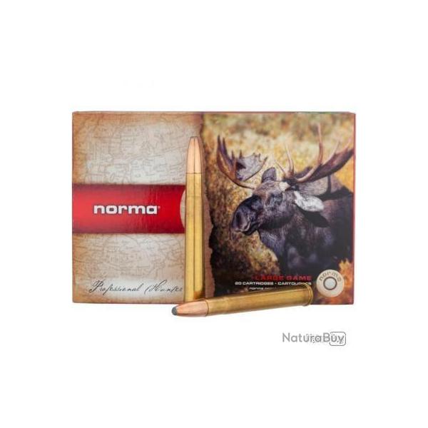 Wahoo ! 1 BOITE DE 20 BALLES NORMA  CAL 9.3X62 ORYX SILENCER    285GR