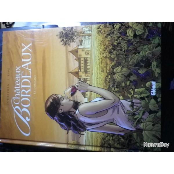 livre  BD   chateaux de bordeaux  1/ le domaine