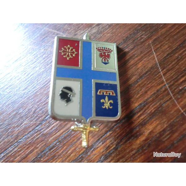 insigne circonscription militaire de defense marseille