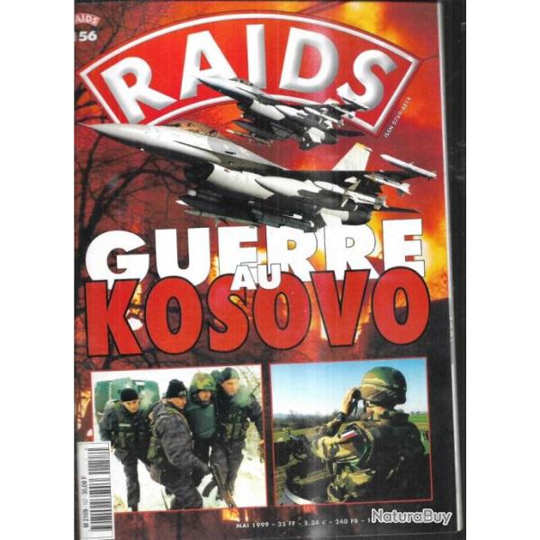 Raids 156 guerre au kosovo, �puis� �diteur