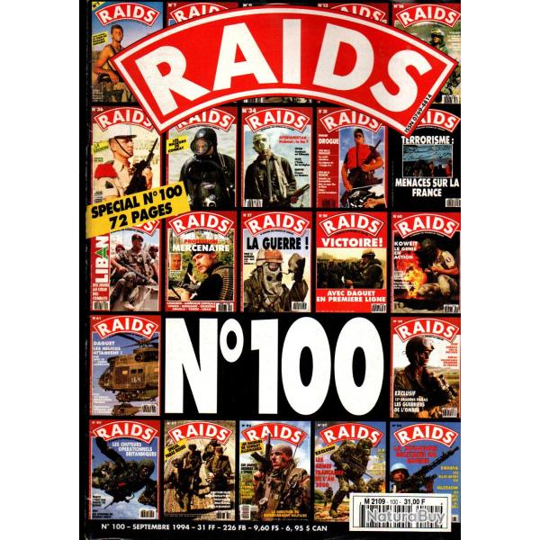 Raids 100 combattants de l'an 2000, les gros titres et index