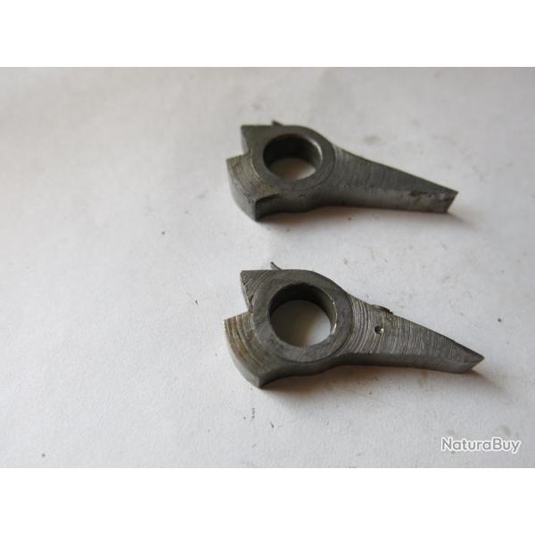 VENDU PAR CUIRASSIER11 PAIRE D'ARMEURS A RESSORTS  DE JUXTAPOSE ROBUST IDEAL  CALIBRE 12