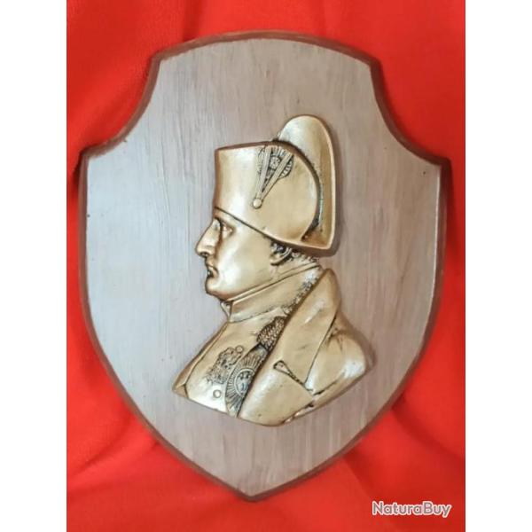 Blason avec profil Napol�on avec accroche