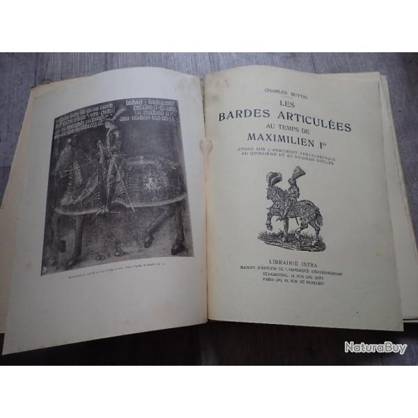 Livre Les Bardes articul�es au temps de Maximilien 1er de Charles Buttin