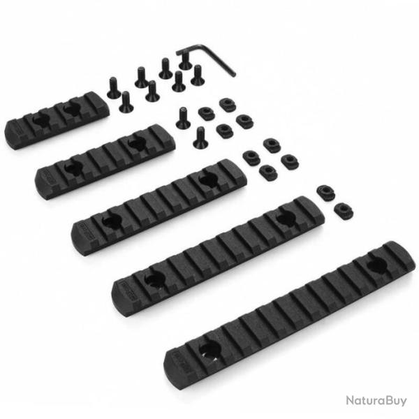 Lot rails picatinny noir