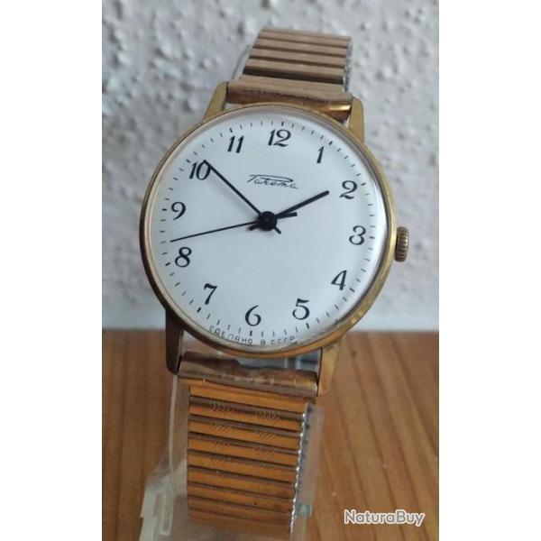 RAKETA MONTRE M�CANIQUE PL.OR CALIBRE 2609.1 MADE IN URSS 1974