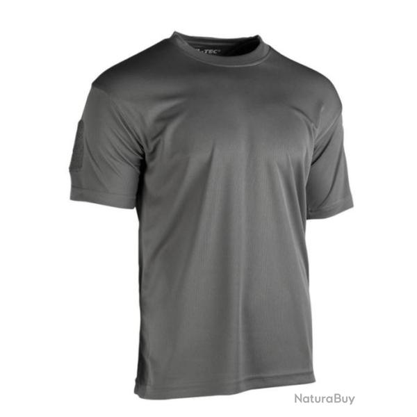 T-Shirt de sport QuickDry respirant gris