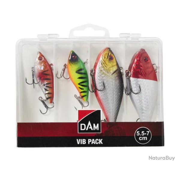 Pack de Leurre Dam Lame Vibrante 5.5-7Cm