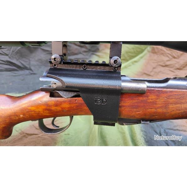 Adaptateur droit pour Lunette ou point rouge sur rails picatinny pour Schmidt Rubin K11