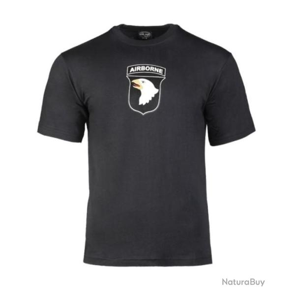 T-Shirt 101st A�roport�e de l'arm�e Am�ricaine noir