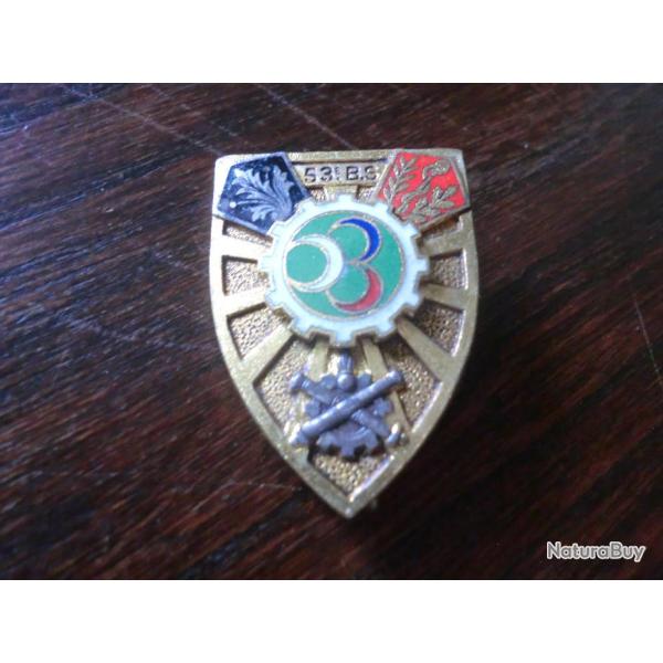 insigne 53e BATALLION DE SOUTIEN  / DRAGO PARIS