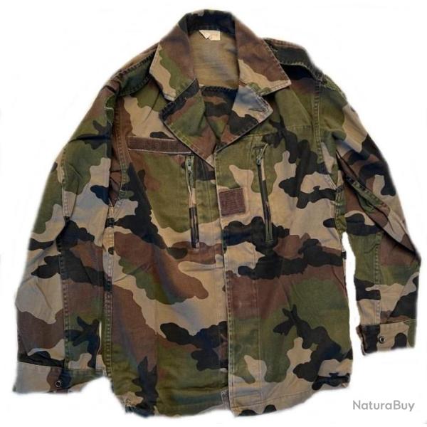 Ensemble Veste + Pantalon et casquette de l'arm�e fran�aise Type F2 camoufl�