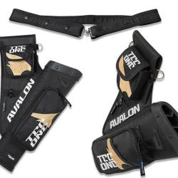 Carquois Avalon Tec One Divider Gaucher (LH) Noir/Gold