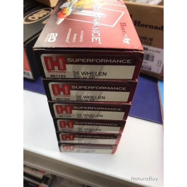 1 boite de 20 Balles Hornady 35 whelen 200 gr