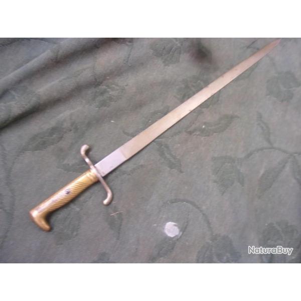 baionnette de prussienne modle 1871 de parade