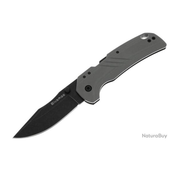 Couteau Cold Steel Engage Atlas Lame Acier AUS-10A Clip Point Manche G10 Clip CSFL30DPLD10BGY