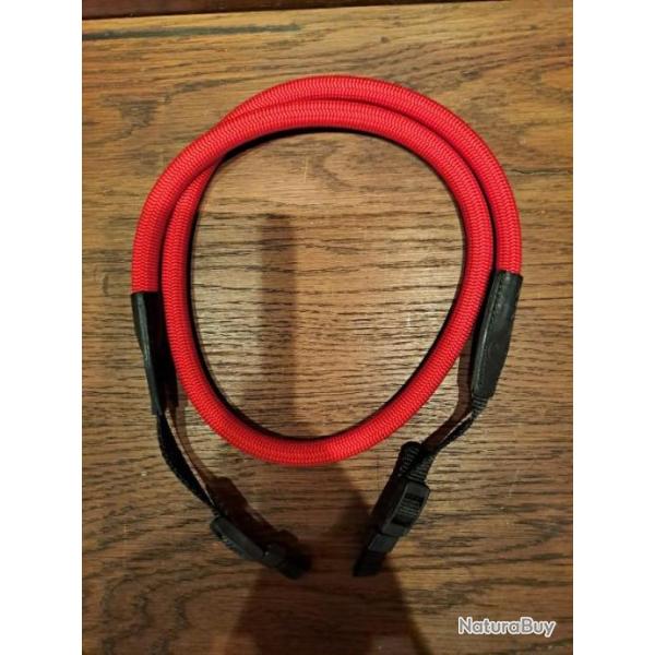 LEICA DOUBLE ROPE STRAP CREATED BY COOPH, RED, 100 CM, SO