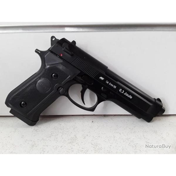 PISTOLET � BILLES AIRSOFT  ASG M92F HEAVY WEIGHT CAL6MM 0,3JOULES