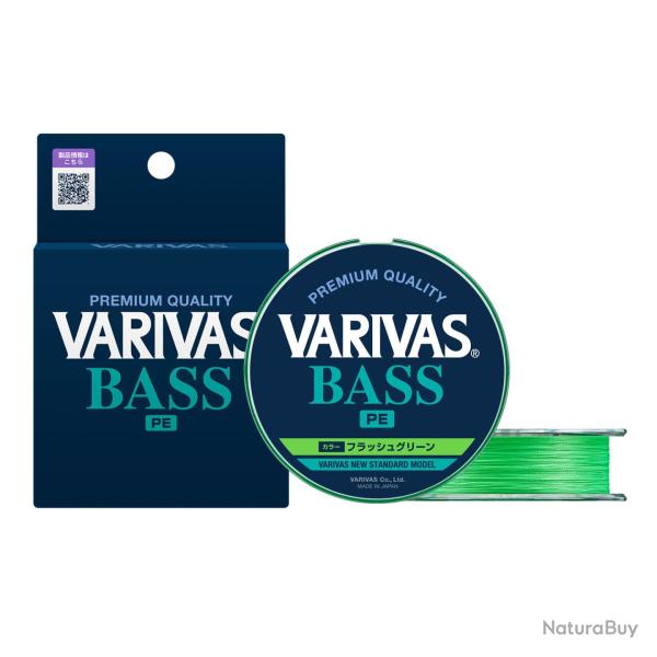 Tresse Varivas Bass PEX4 150m 150m PE 1,5