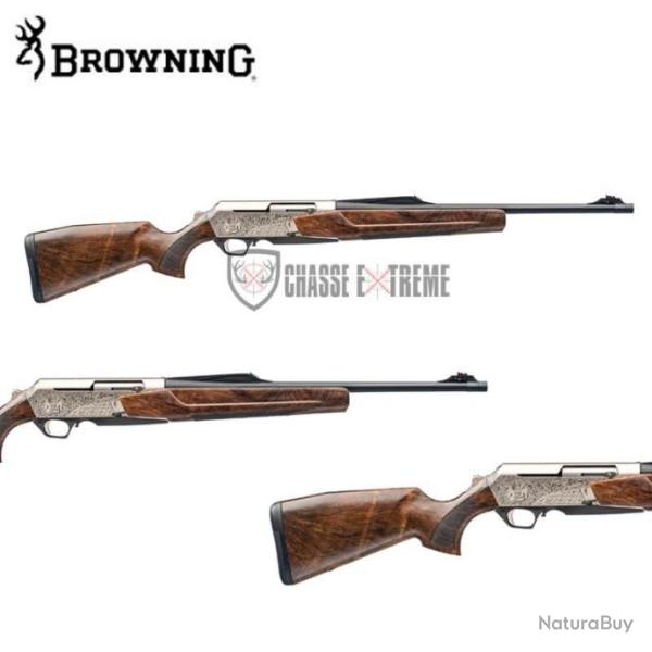 BROWNING Bar 4X Platinum Crosse Bavarian G3 - Bande Battue Cal 9.3x62