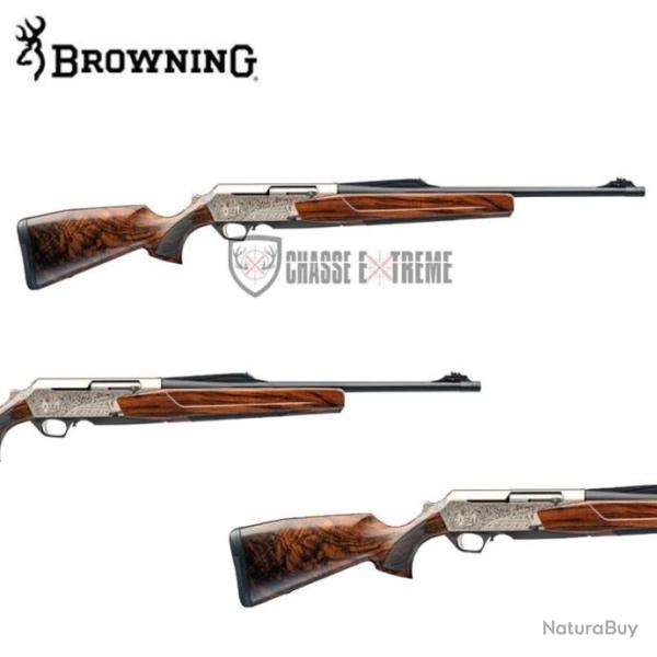BROWNING Bar 4X Platinum Crosse Bavarian G4 - Bande Battue Cal 9.3x62